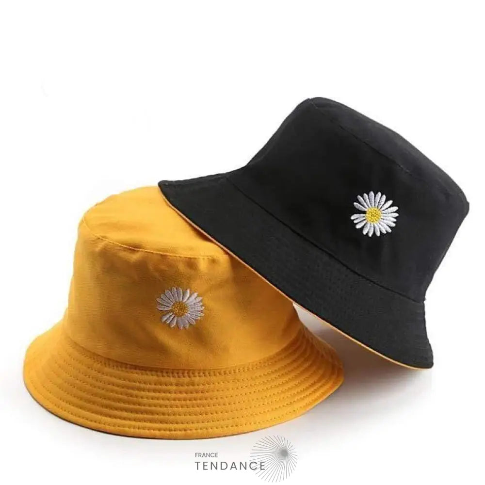 Bob Réversible Flower | France-Tendance