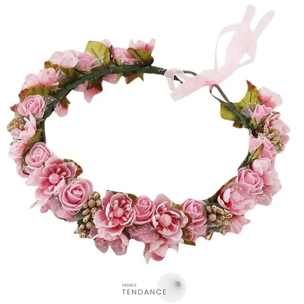 Couronne De Fleurs Hippie Chic | France-Tendance