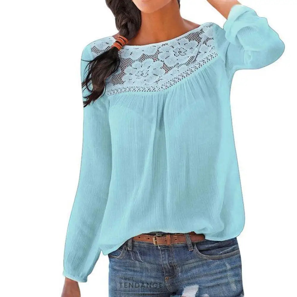 Haut Ample En Dentelle | France-Tendance