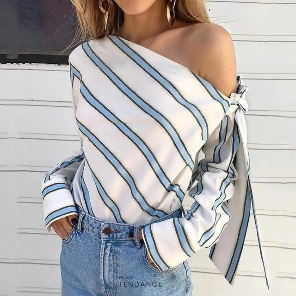 Haut One Shoulder Chic | France-Tendance