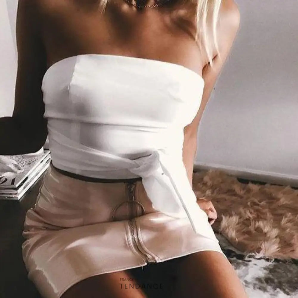 Jupe à Fermeture éclair | France-Tendance