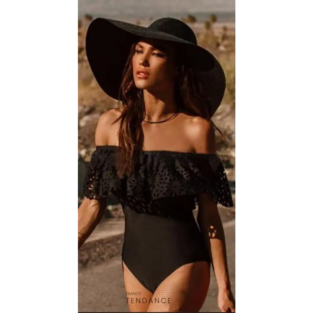 Maillot De Bain Une Pièce à Volants | France-Tendance