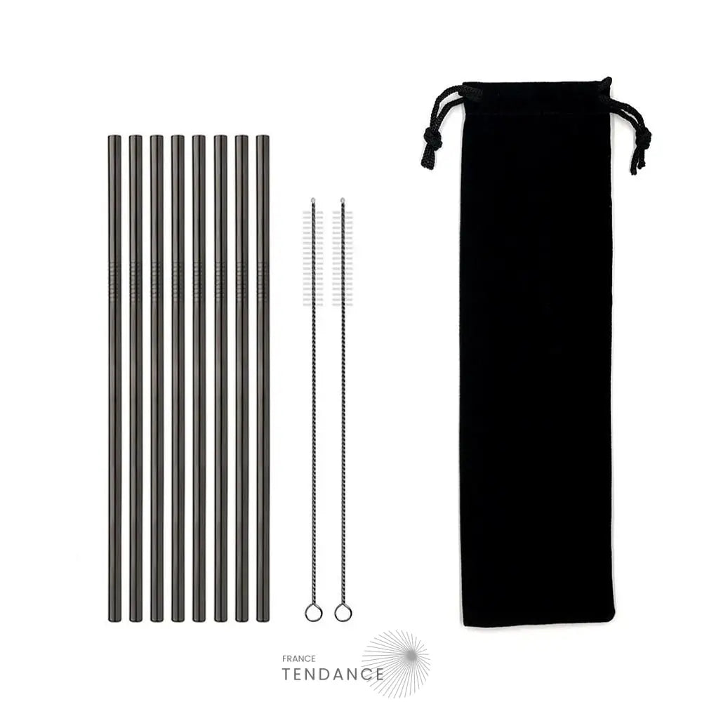 Pailles En Acier Inoxydable | France-Tendance