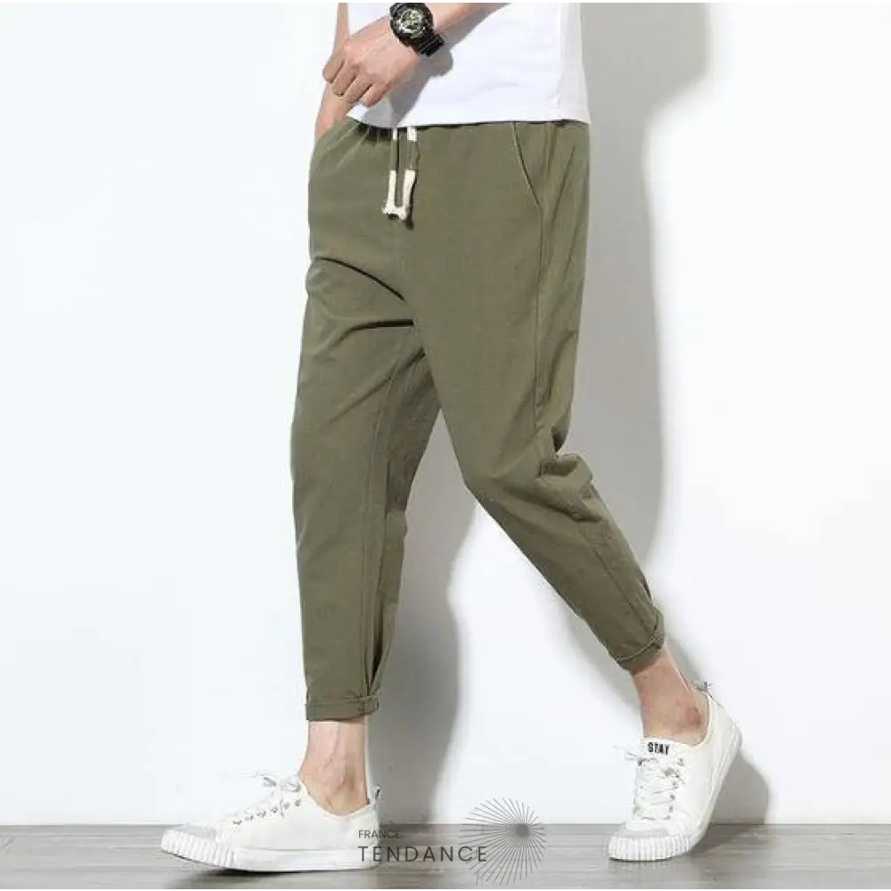 Pantalon Décontracté Avec Cordon | France-Tendance