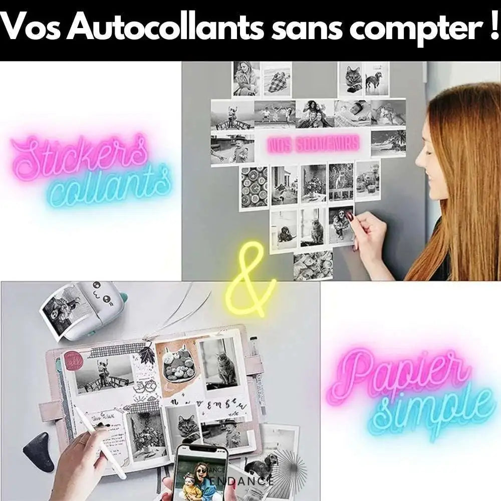 Printkitty | Imprimante À Stickers Photo Trop Mignonne