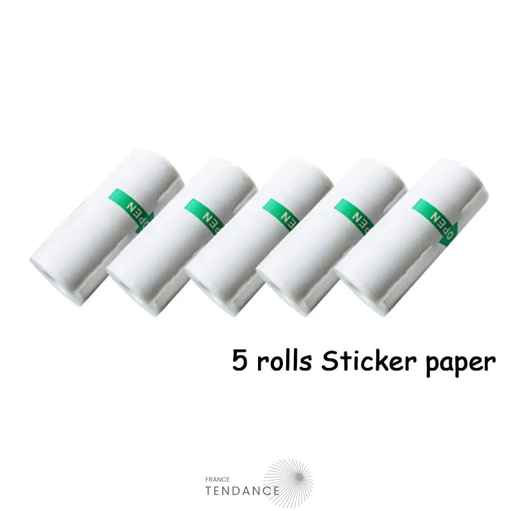 Palm Printer 5 Rolls Sticker