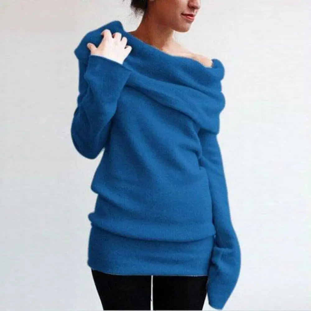 Pull Confortable Maxi Col | France-Tendance