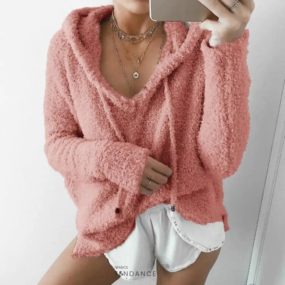 Pull Doux à Capuche | France-Tendance