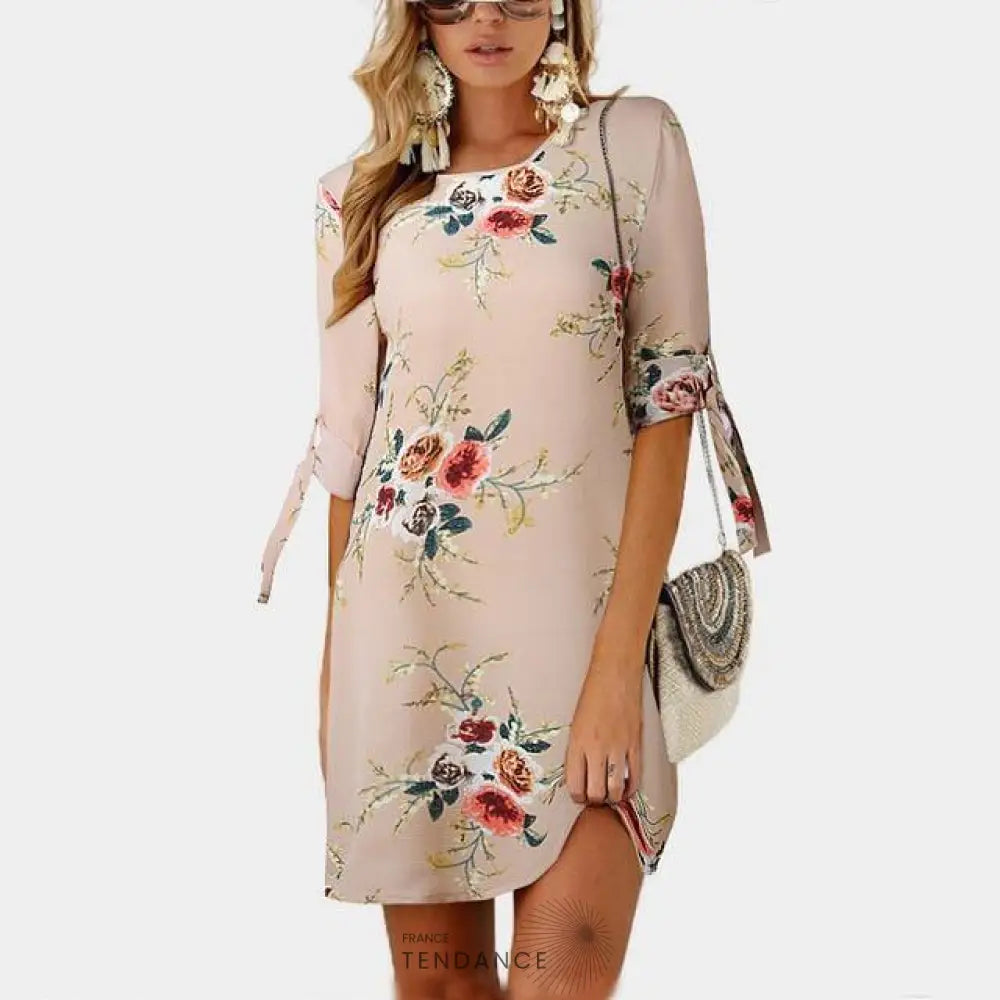 Robe Légère à Fleurs | France-Tendance