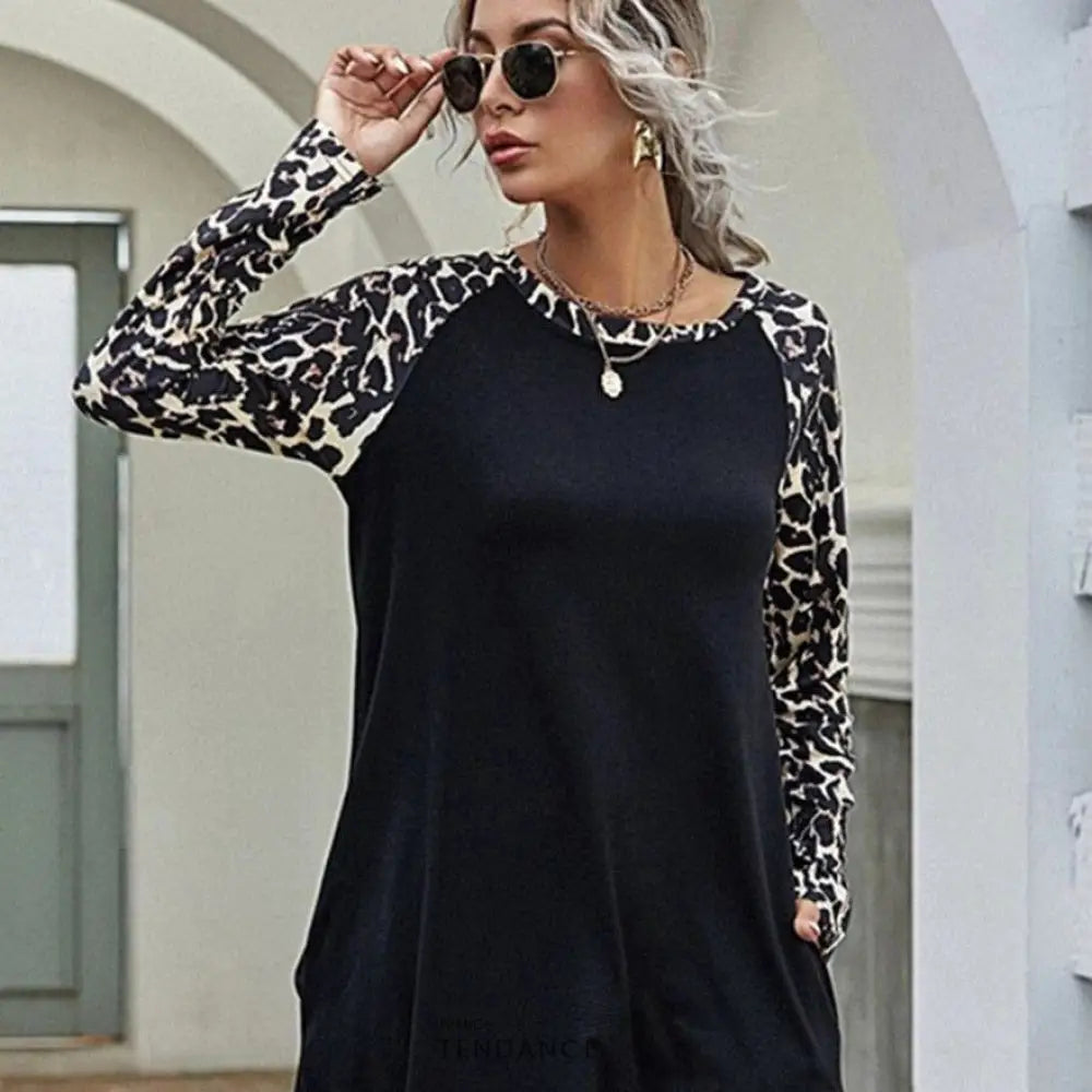 Robe Léopard Avec Poches | France-Tendance