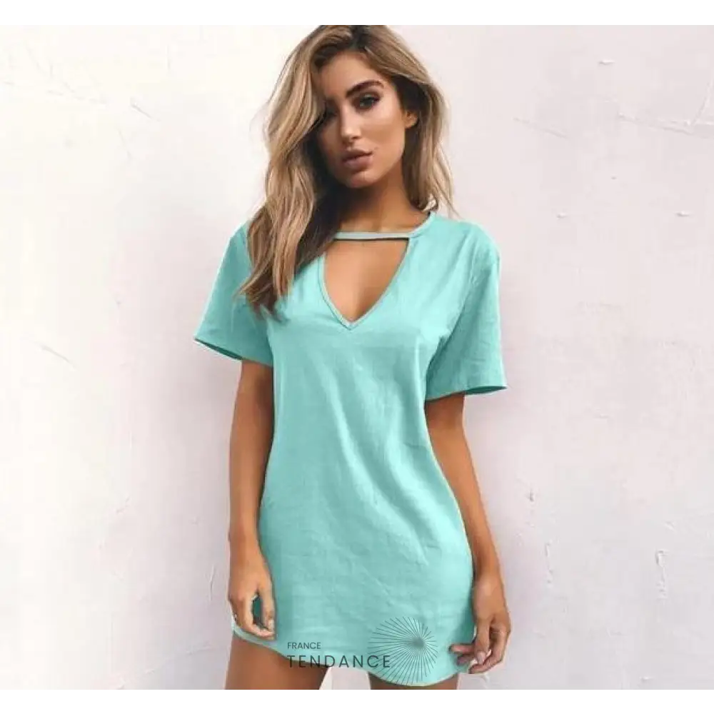 Robe T-shirt Décontractée | France-Tendance