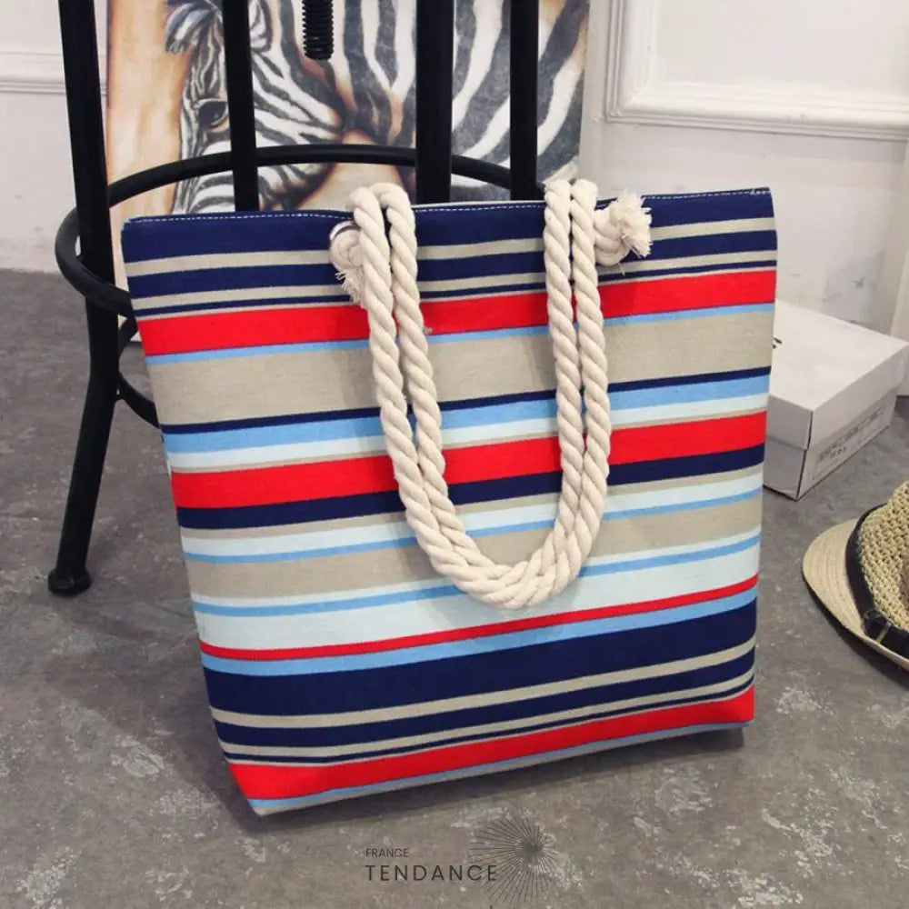 Sac De Plage Fourre-tout Imprimé | France-Tendance