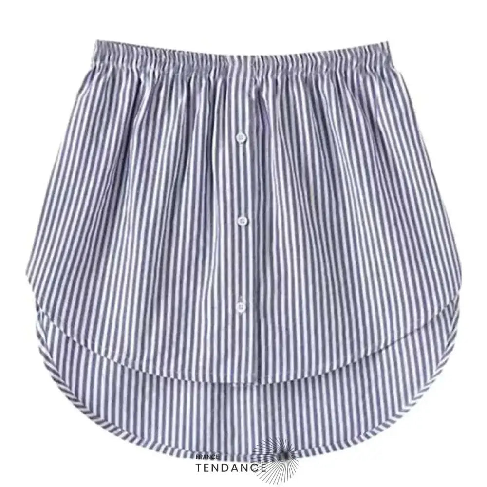 SKIRV™ | Jupe Bas-de-Chemise Tendance Outfit |