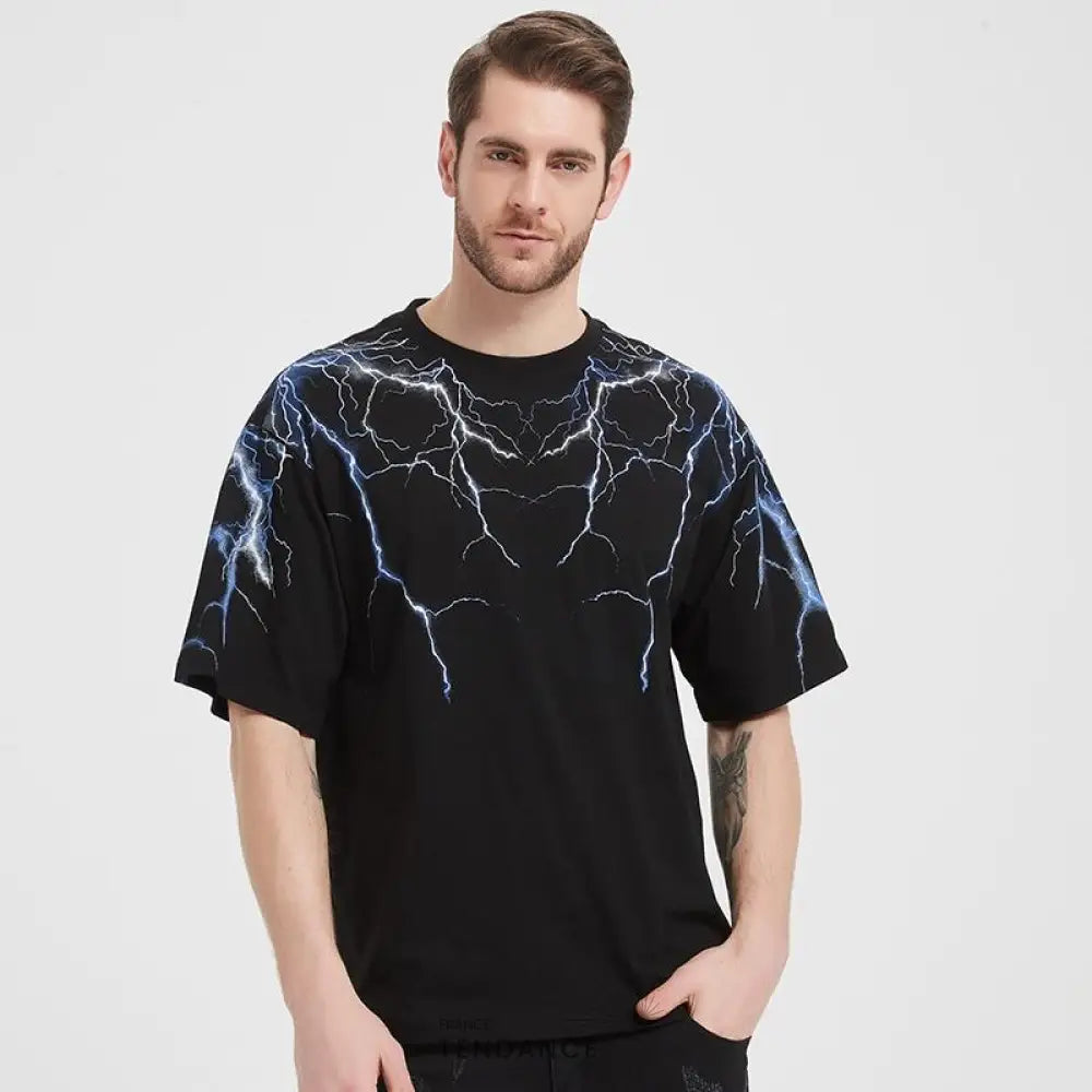 T-shirt Black Thunder | France-Tendance
