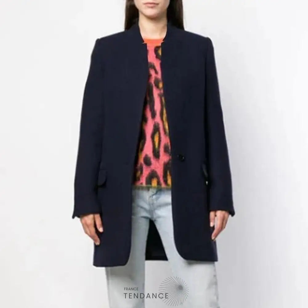 Veste Tiffany Col Mao | France-Tendance