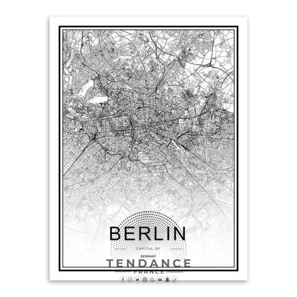 Affiche Holographique Berlin | France-Tendance