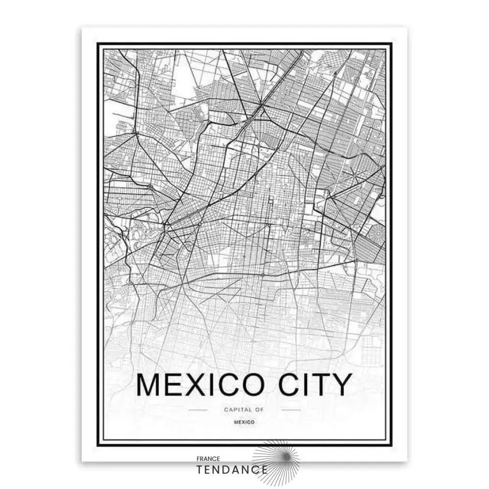 Affiche Holographique Mexico | France-Tendance