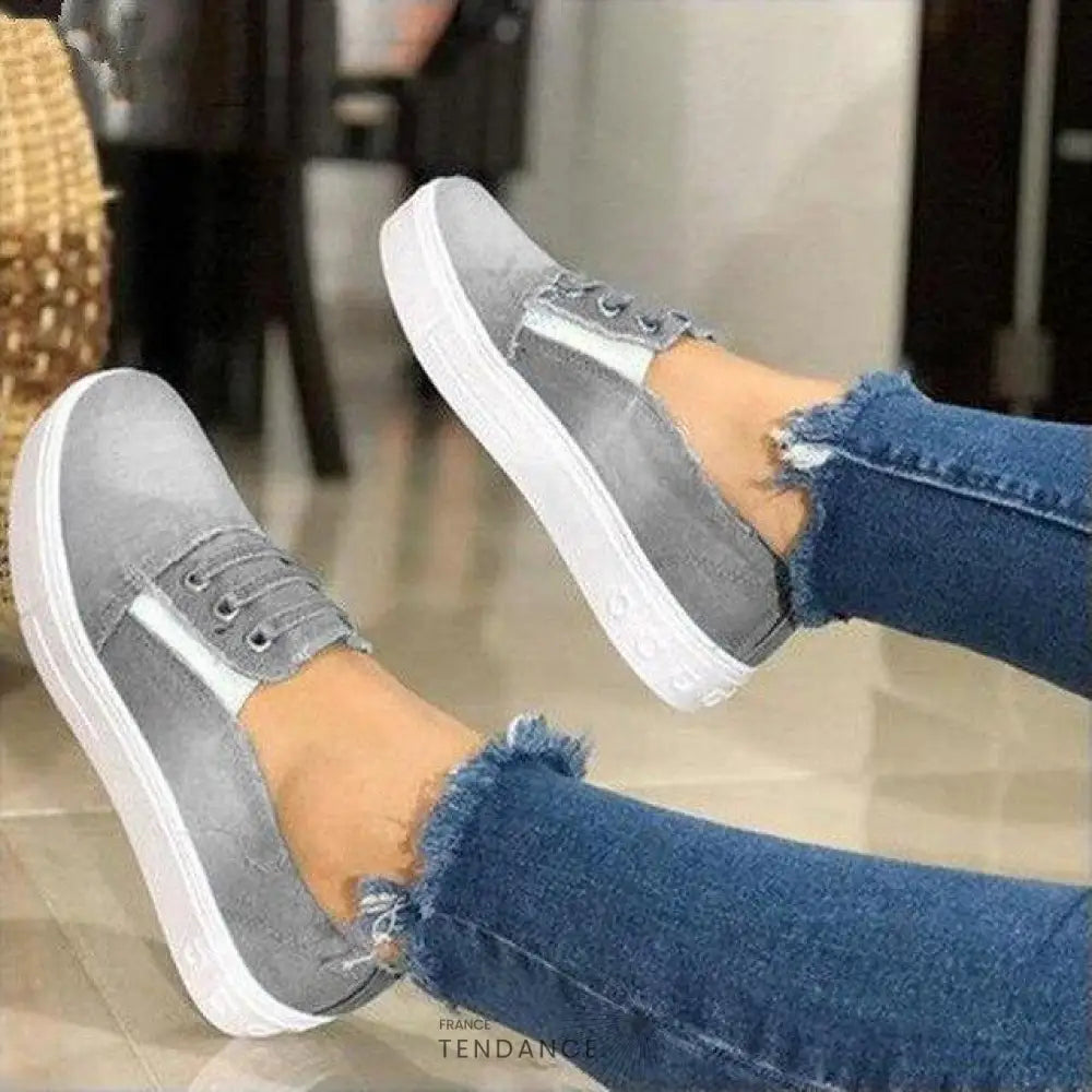 Baskets à Plateformes Casual | France-Tendance