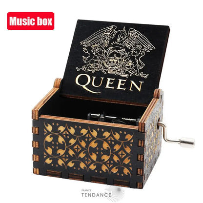 Boîtes à Musique En Bois Naturel | Cinéma Mangas Jeux Vidéos