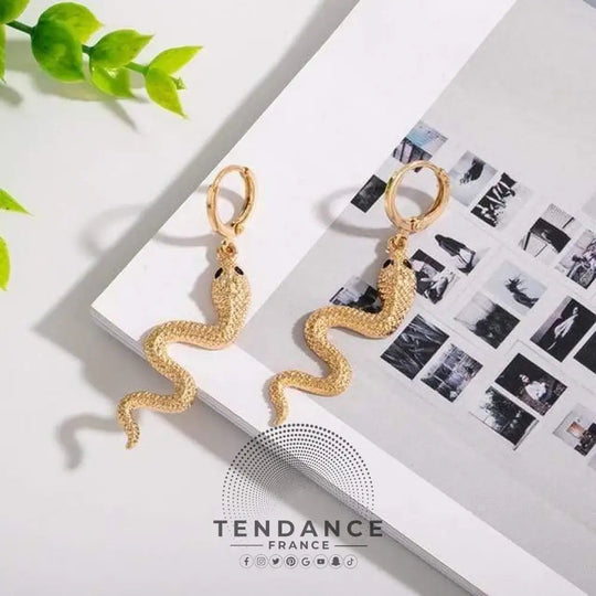 Boucles D’oreille Serpent | France-Tendance