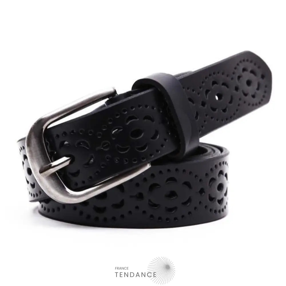 Ceinture En Cuir à Motif | France-Tendance