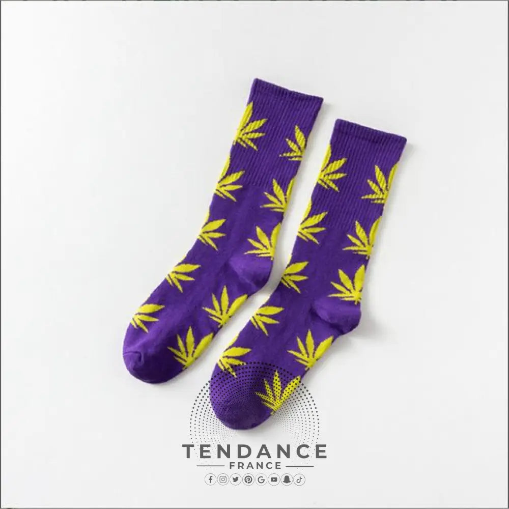 Chaussettes Weed | France-Tendance