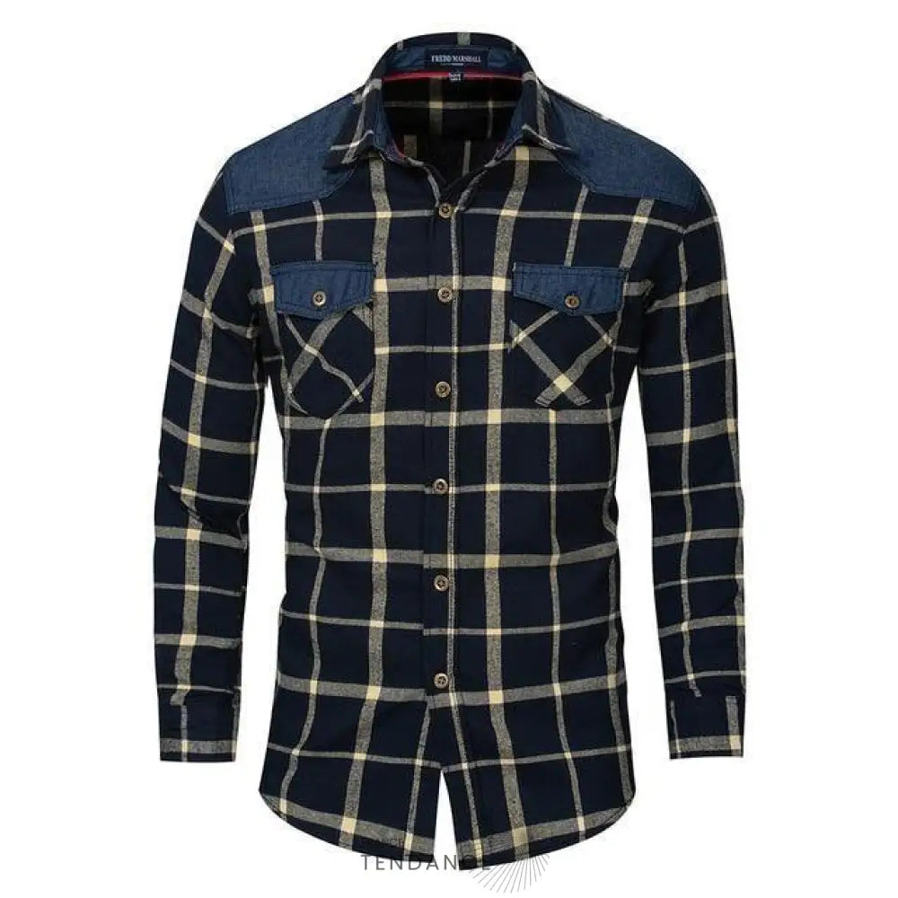 Chemise Slim à Carreaux | France-Tendance