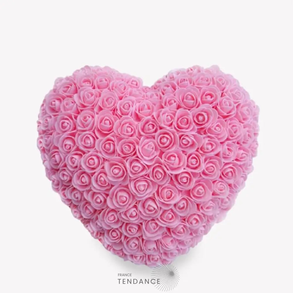 Coeur En Roses Rose Bonbon | France-Tendance
