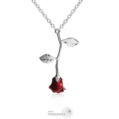 Collier Rose éternelle | France-Tendance