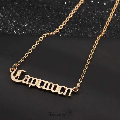 Collier Zodiac Sign | France-Tendance