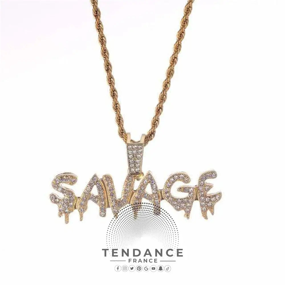 Collier Savage | France-Tendance