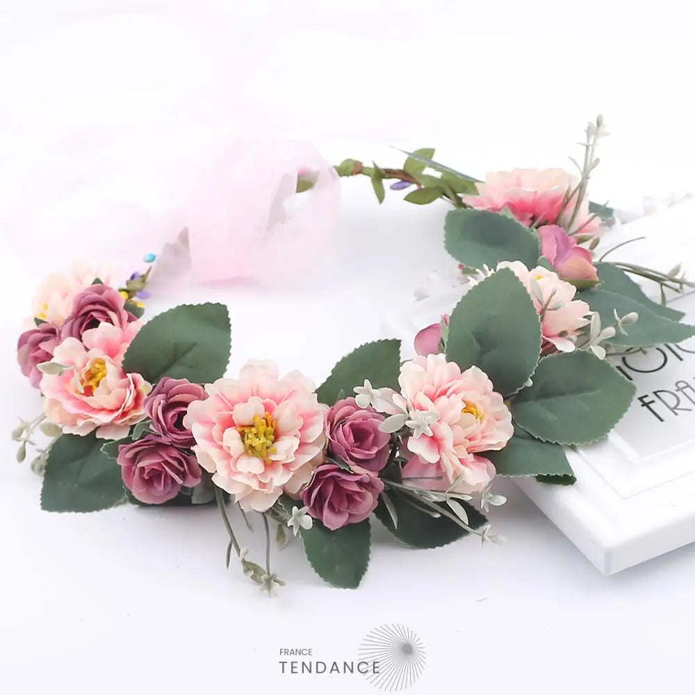 Couronne De Fleurs Mariage Champêtre | France-Tendance