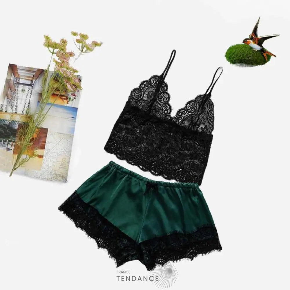 Ensemble Lingerie En Dentelle | France-Tendance