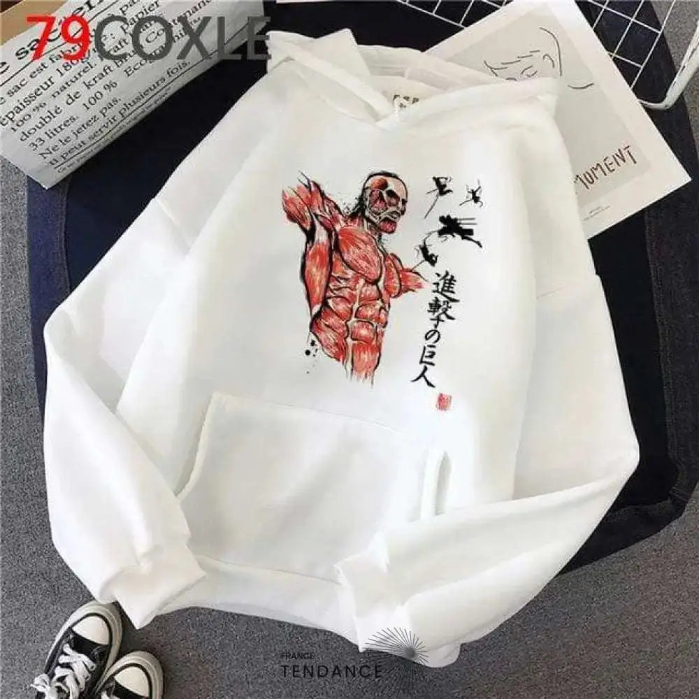 Hoodie Attaque Des Titans | France-Tendance