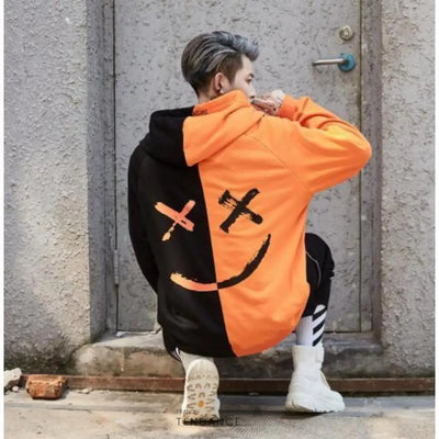 Hoodie Smile B&w (lil Peep x Marshmello)™ | France-Tendance