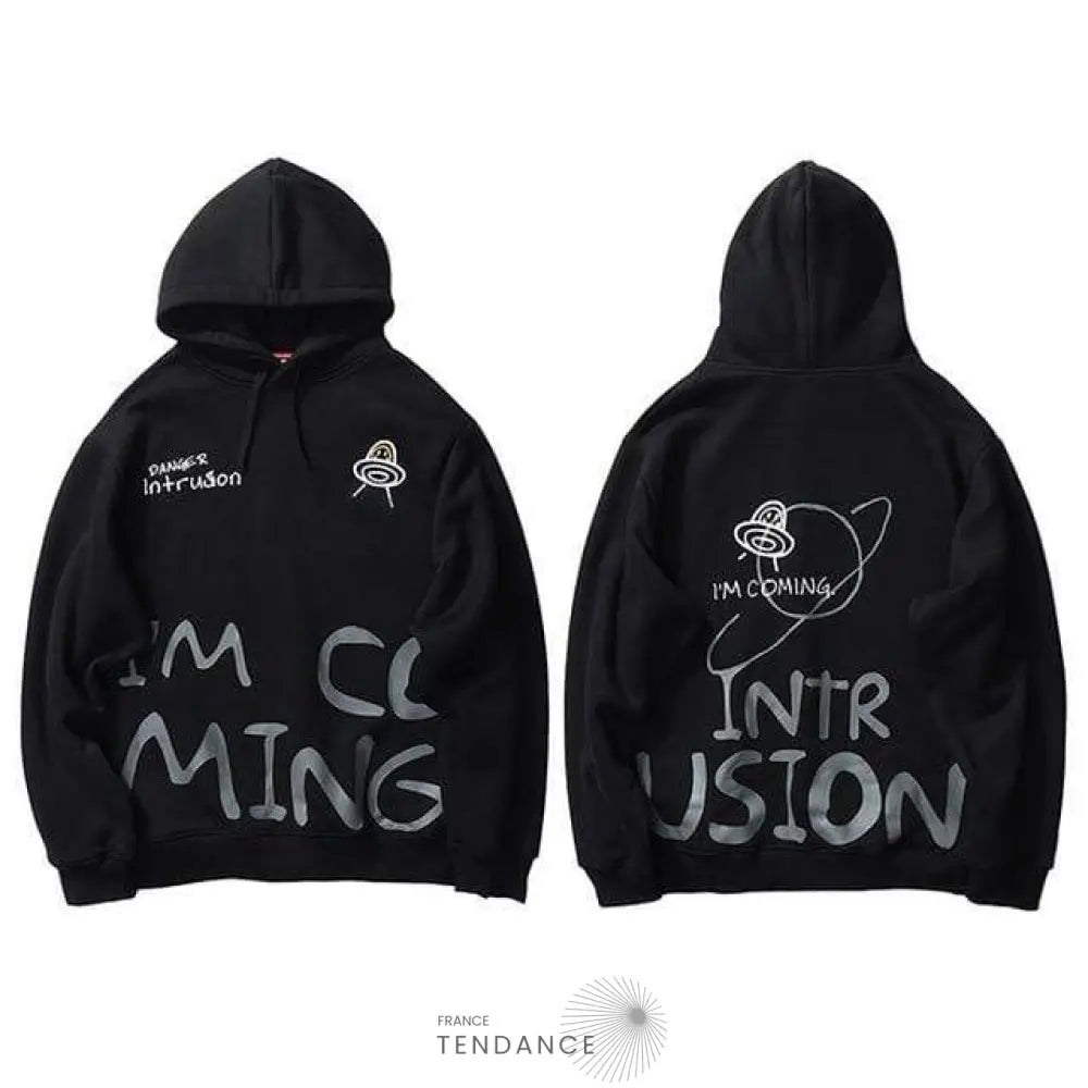 Hoodie Ufo Coming | France-Tendance