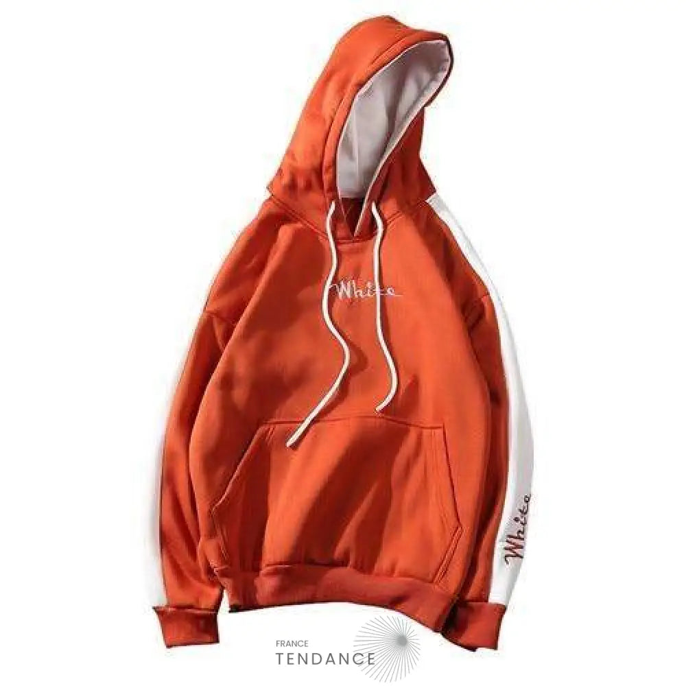 Hoodie White | France-Tendance