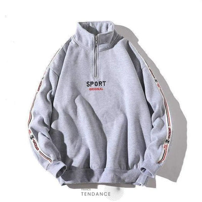 Hoodie Zippé Sport | France-Tendance
