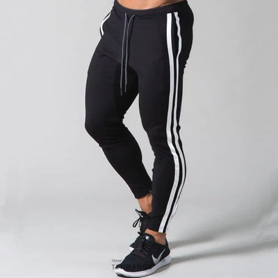 Jogging Slim à Bandes | France-Tendance