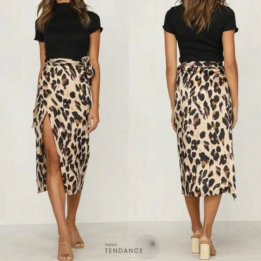 Jupe Leopard | France-Tendance