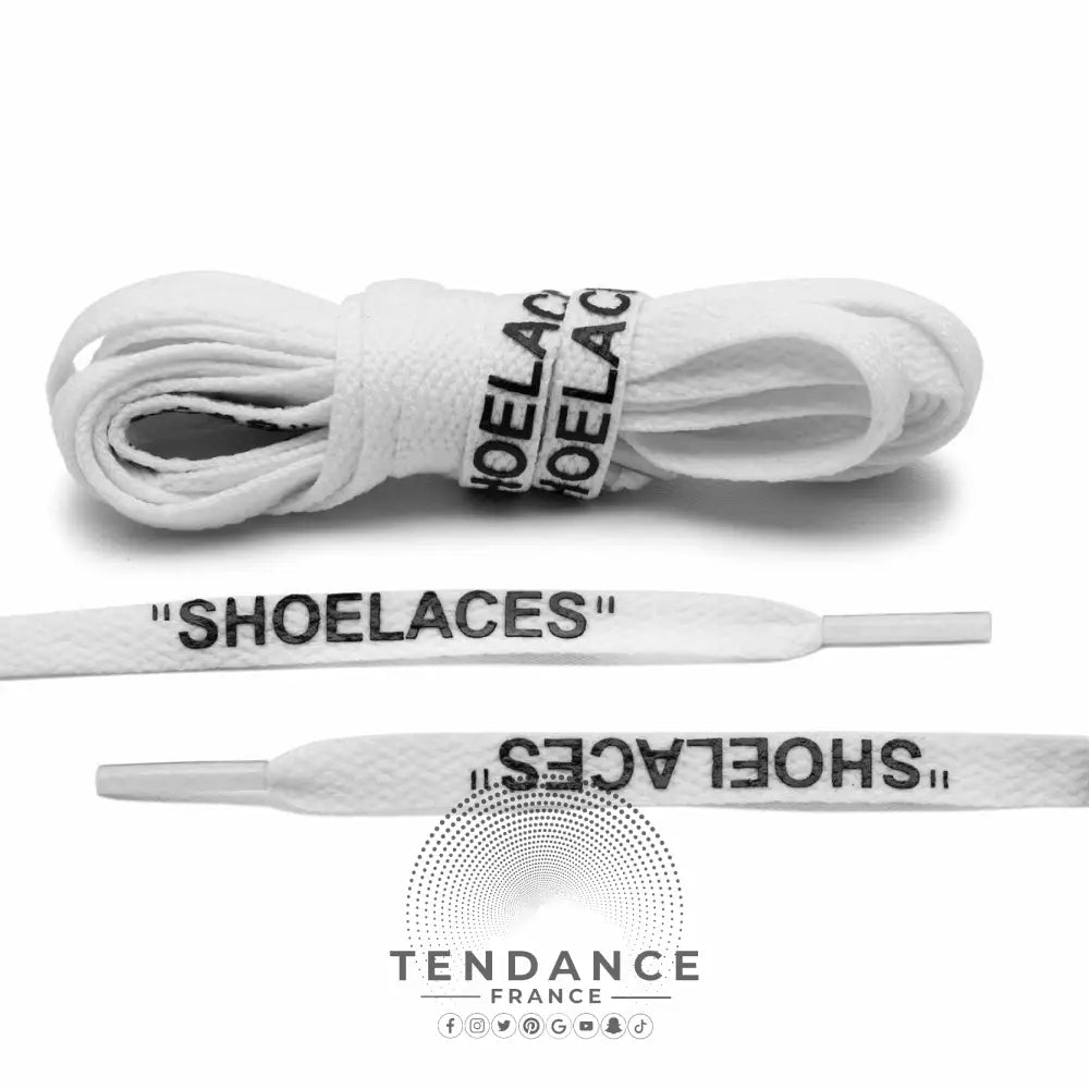 Lacets shoelaces Off-white™ | France-Tendance
