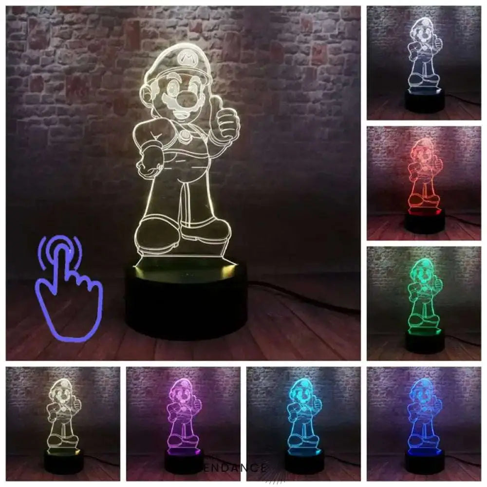 Lampe 3d Mario / Kart | France-Tendance