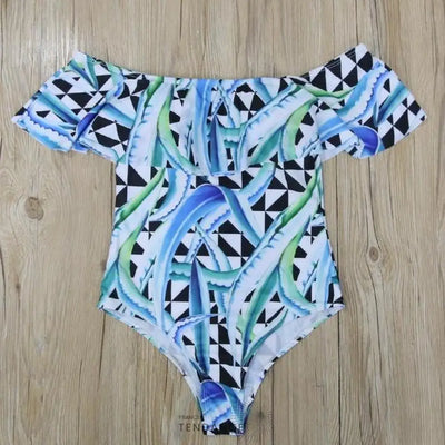 Maillot De Bain Une Pièce à Volants | France-Tendance