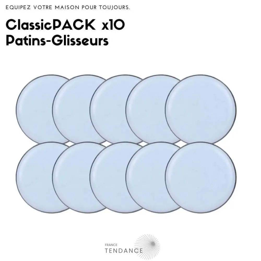 Megapack X40 Patins Glisseurs 3m™ Ronds | France-Tendance