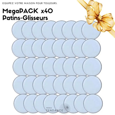 Megapack X40 Patins Glisseurs 3m™ Ronds | France-Tendance