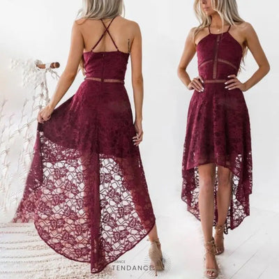 Mini Robe De Cocktail à Dentelle 2022 | France-Tendance
