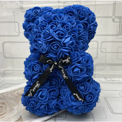 Ourson Xl En Roses éternelles | France-Tendance