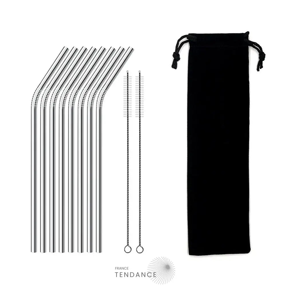 Pailles En Acier Inoxydable | France-Tendance