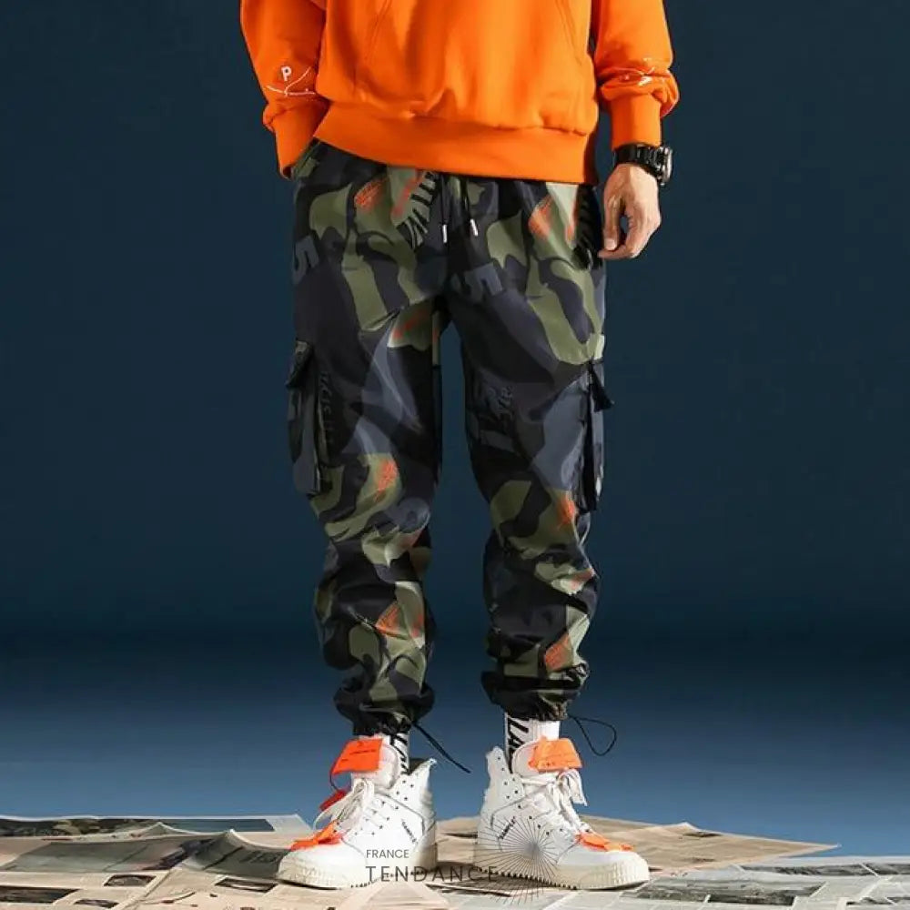 Pantalon Camo | France-Tendance