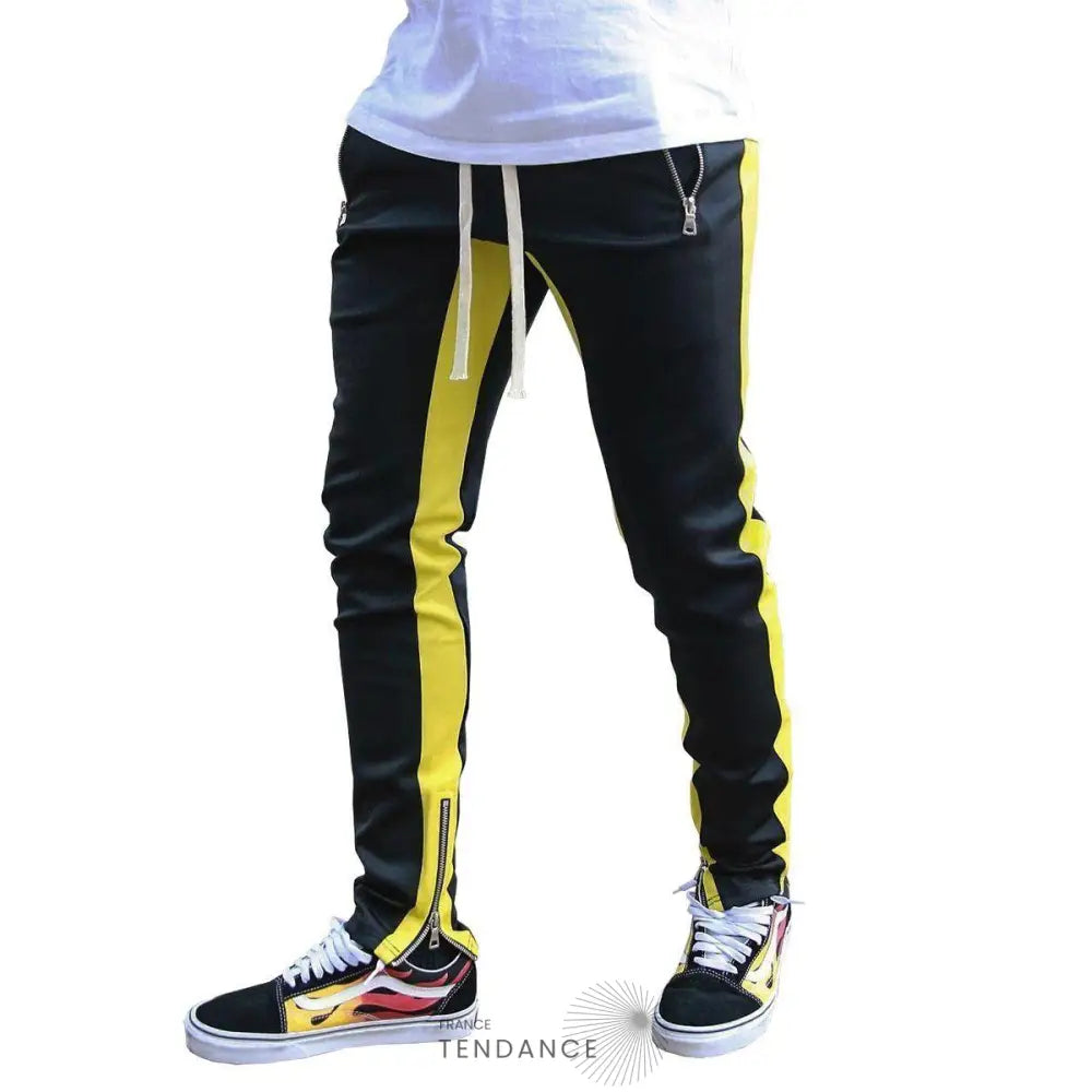 Pantalon De Jogging Zippé | France-Tendance